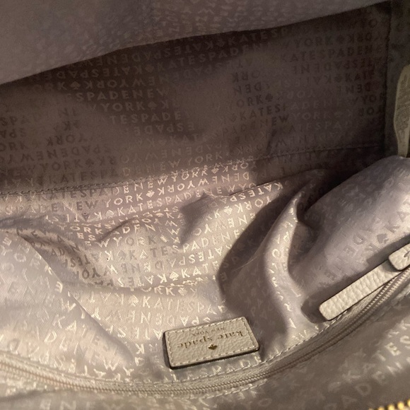 KateSpade Handbag Gray - Picture 5 of 6